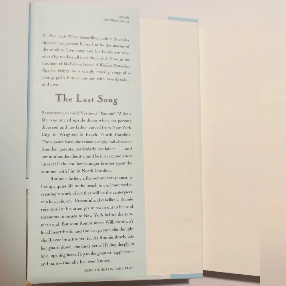 Warner Books last song